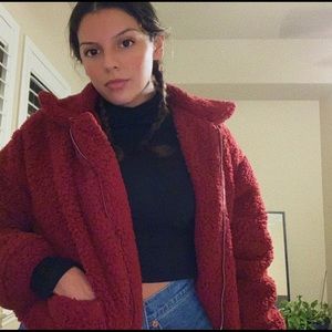 trendy teddy jacket!